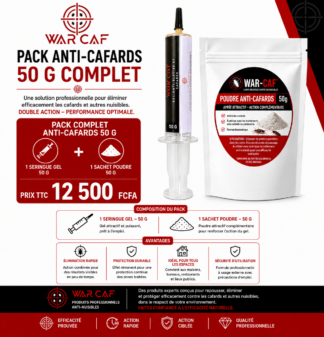 PACK WARCAF GEL + POUDRE 50 g