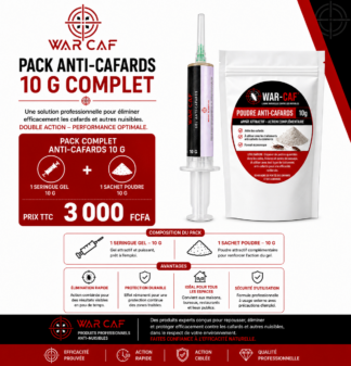 PACK WARCAF GEL + POUDRE 10 g