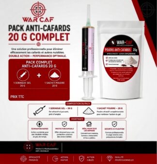 PACK WARCAF GEL + POUDRE 20 g